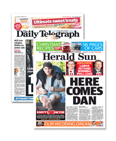 Daily Telegraph / Herald Sun – Nov 2014