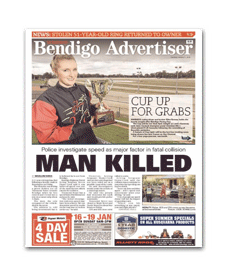 Bendigo Advertiser – Jan 2015
