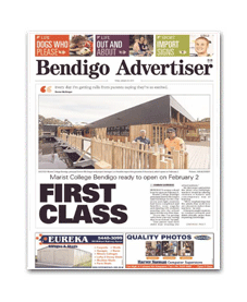 Bendigo Advertiser – Jan 2015