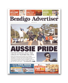 Bendigo Advertiser – Jan 2015