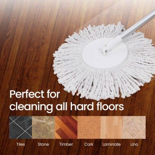 White Magic Microfibre Mop Head - Image 7