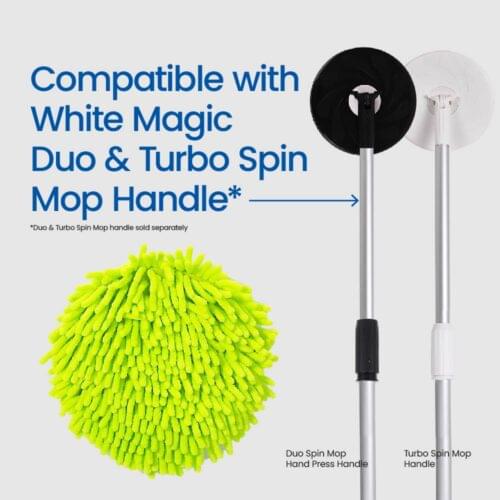 White Magic Microfinger Mop Head - Image 6