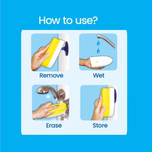 Shower Eraser Sponge Refill - Image 5