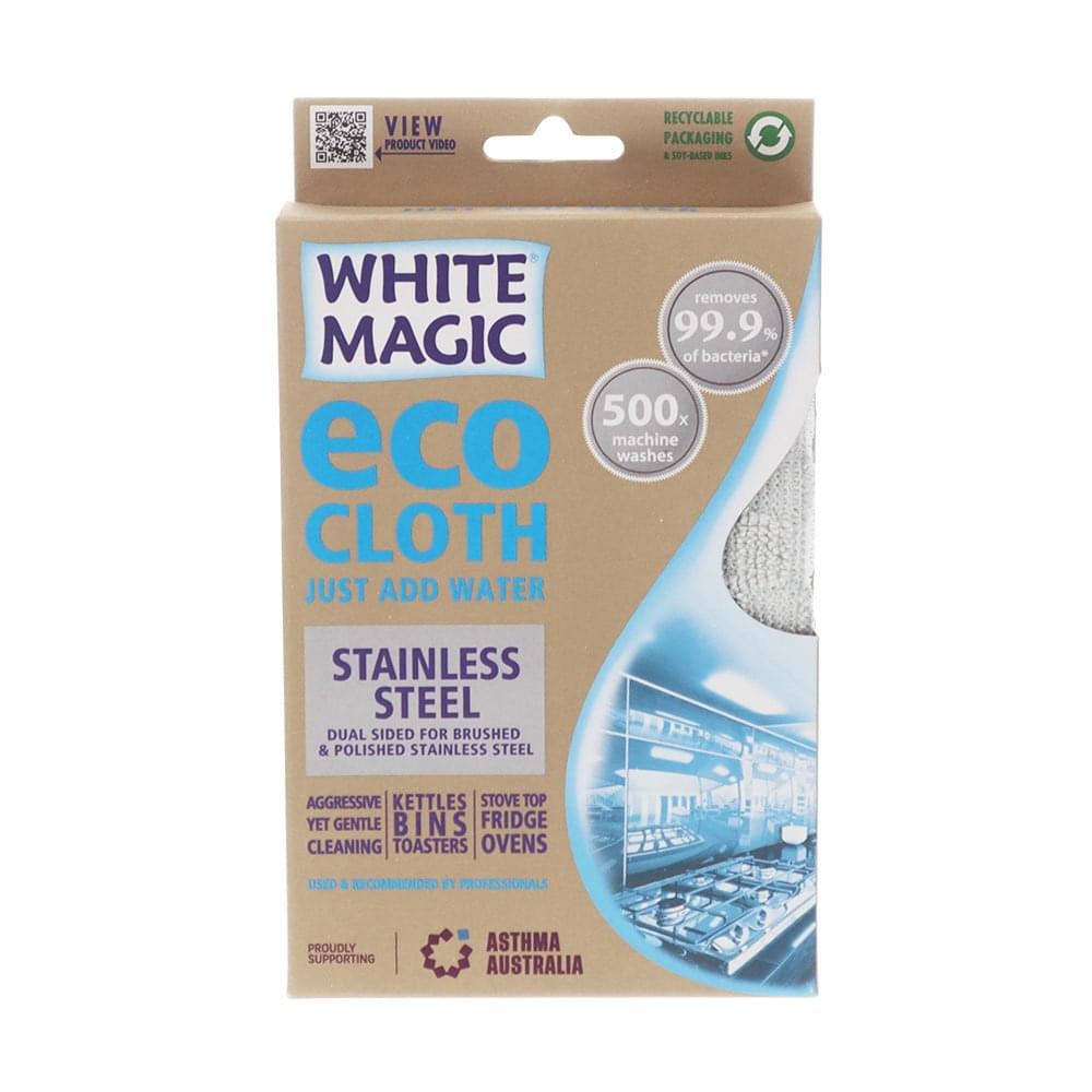 Eco Cloth Stainless Steel | White Magic