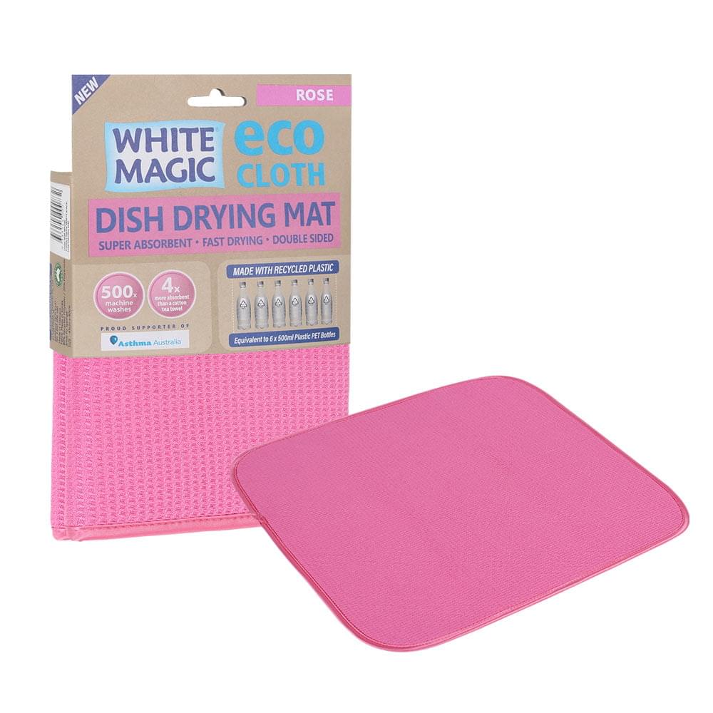 White magic sales dish drying mat