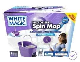 Foot Press Spin Mop