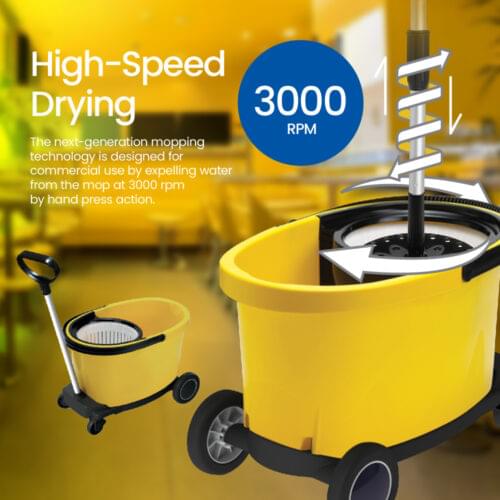 White Magic Professional Spin Mop Set - Image 4