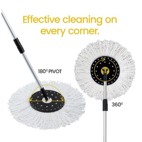 White Magic Professional Spin Mop Set - Image 8