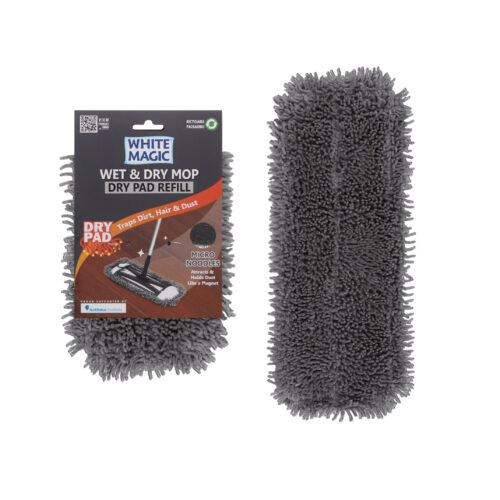 White Magic Wet & Dry Mop Dry Pad Refill