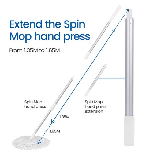 Spin Mop Hand Press Extension - Image 4