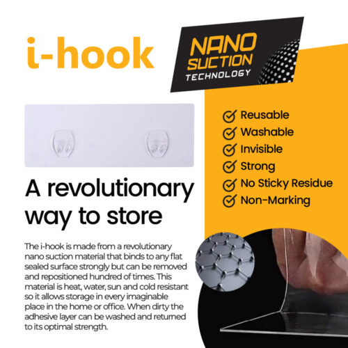 i-hook Double Towel Rail 70cm - Image 7