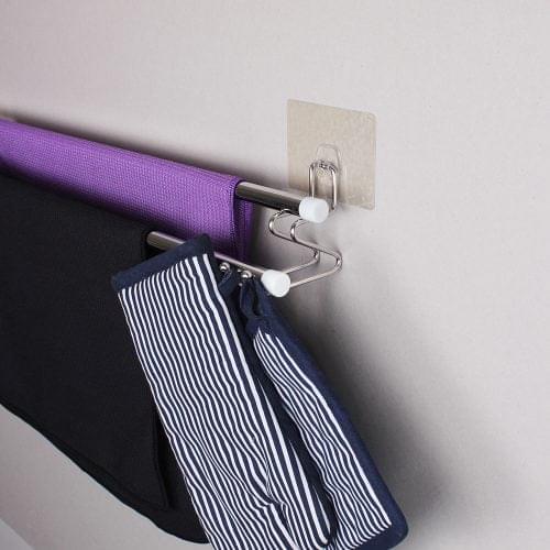 i-hook Double Towel Rail 70cm - Image 8