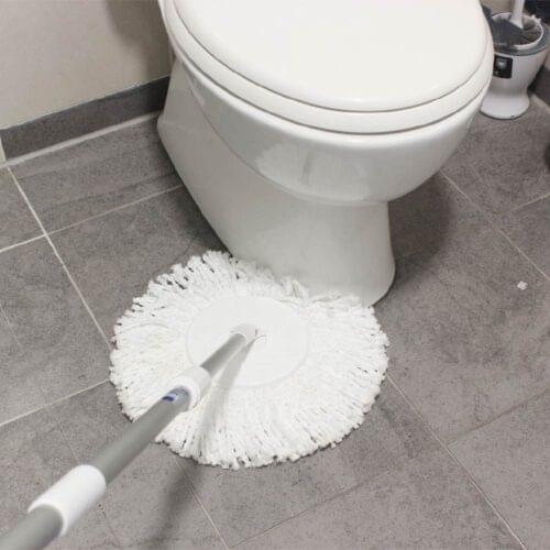 White Magic Turbo Spin Mop Hand Press - Image 8
