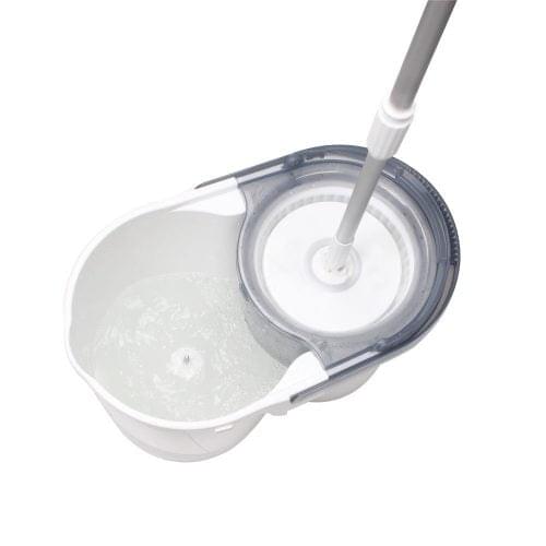 White Magic Turbo Spin Mop Hand Press - Image 13