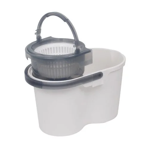 White Magic Turbo Spin Mop Hand Press - Image 12
