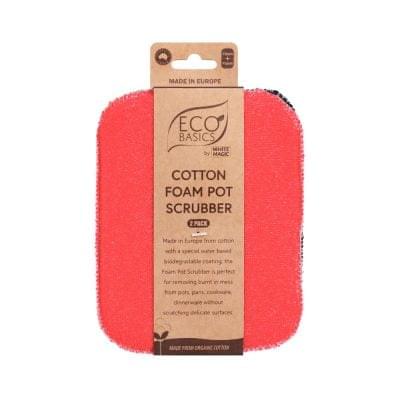 Eco Basics Cotton Foam Pot Scrubber