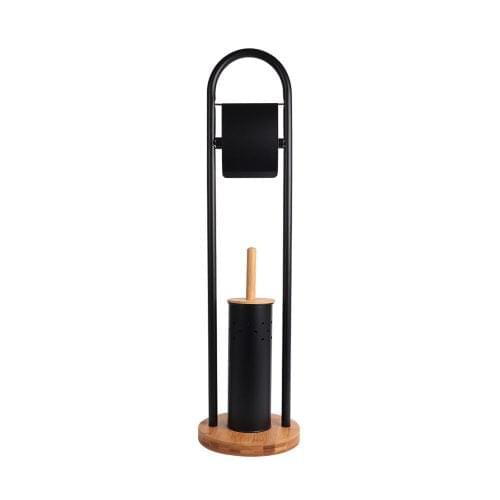 Eco Basics Toilet Roll Dispenser & Brush - Image 2