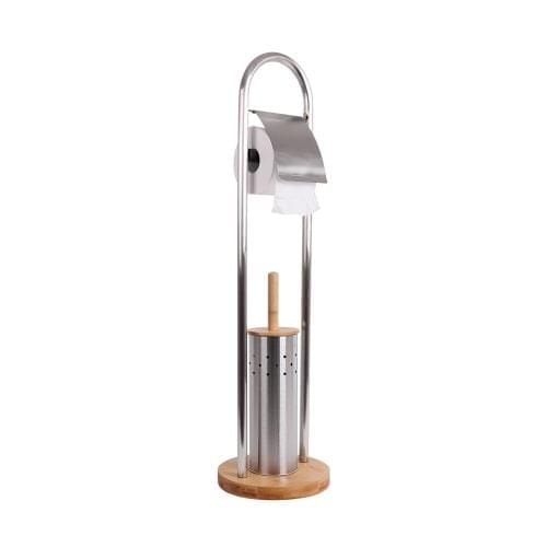 Eco Basics Toilet Roll Dispenser & Brush - Image 9