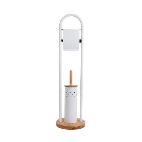 Eco Basics Toilet Roll Dispenser & Brush - Image 4