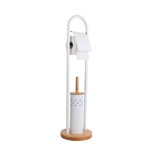 Eco Basics Toilet Roll Dispenser & Brush - Image 6