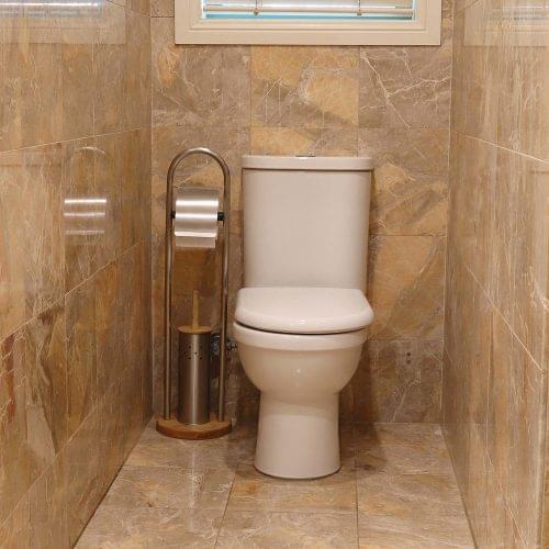 Eco Basics Toilet Roll Dispenser & Brush - Image 13