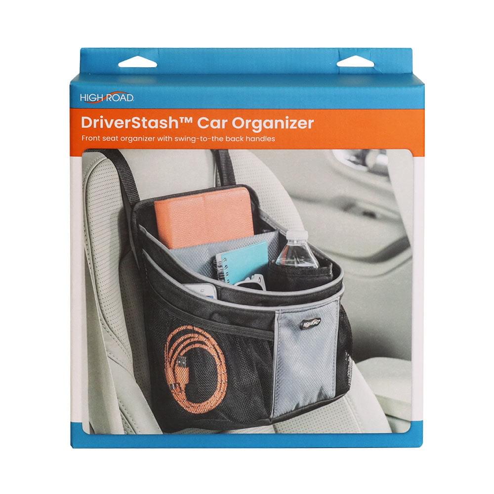 Driver Stash Car Organiser- White Magic