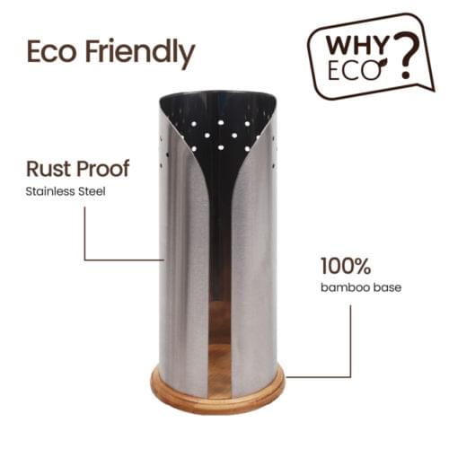 Eco Basics Toilet Roll Holder - Image 4