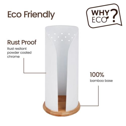 Eco Basics Toilet Roll Holder - Image 3