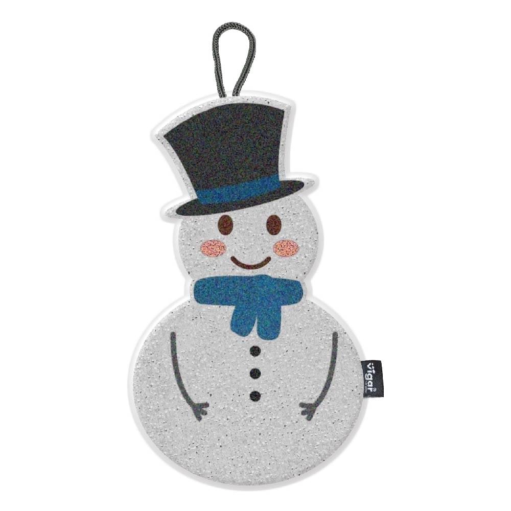 Snowman Scrubber Sponge