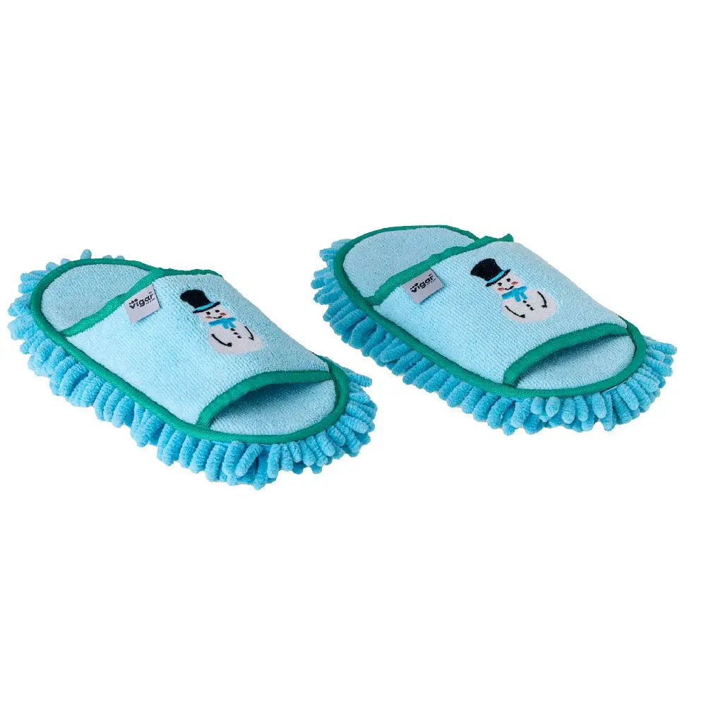 Frosty the Snowman Microfibre Cleaning Slippers