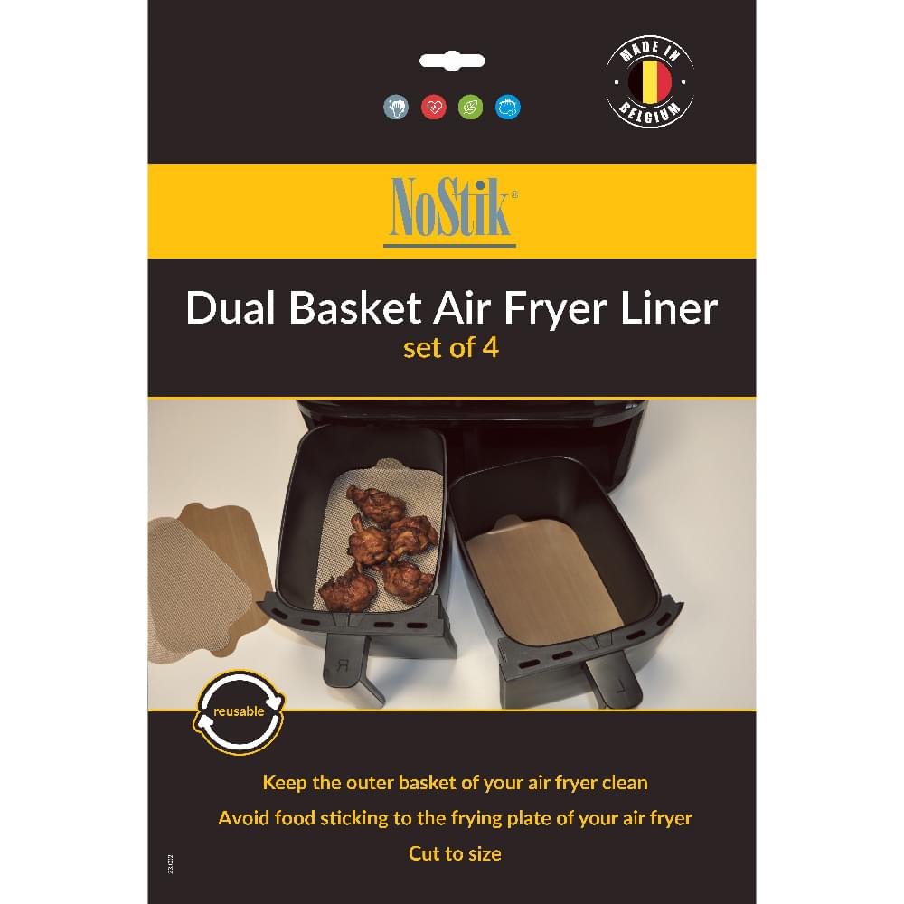 Dual Air Fryer Liner Brown - White Magic