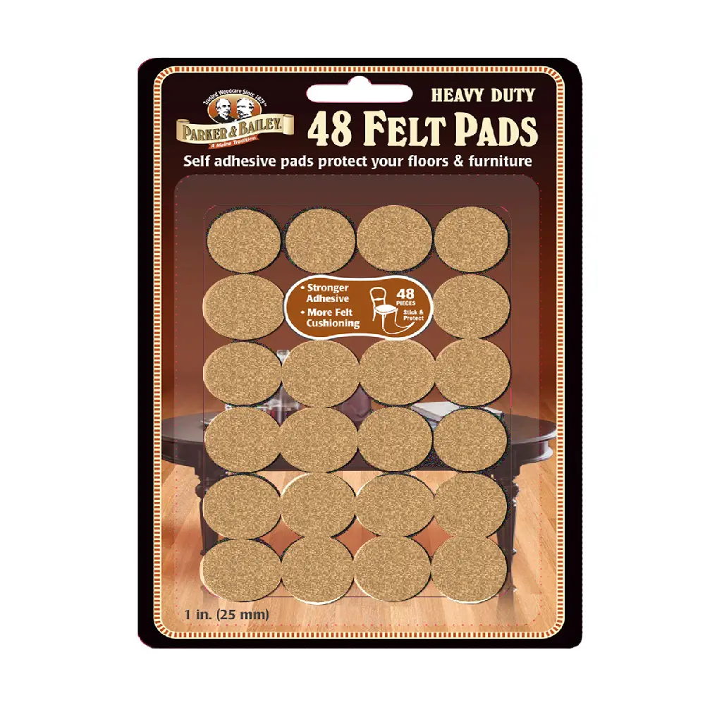 48 heavy duty felt pads