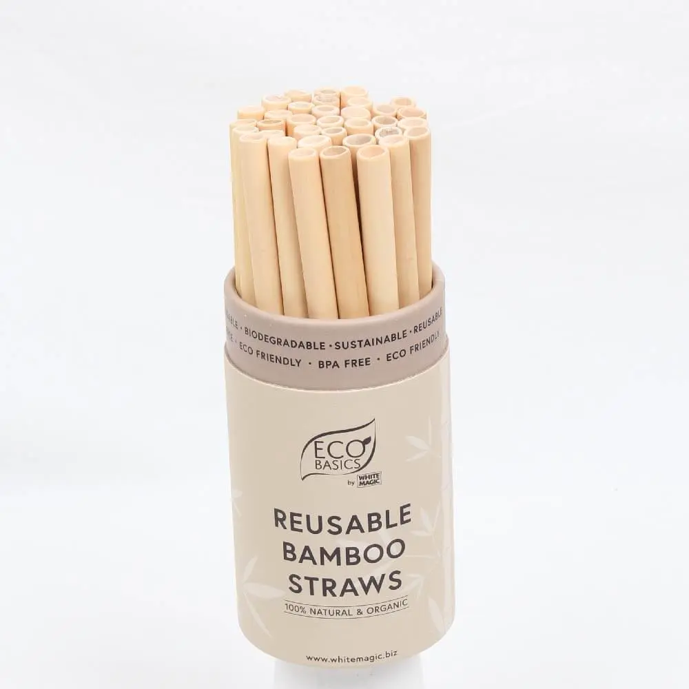 Reusable Bamboo Straw - single