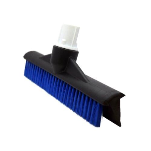 BRUSH SQUEEGEE BLACK - BLUE BRISTLES