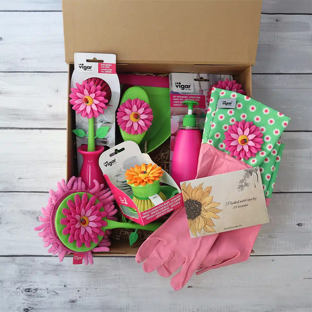 Vigar Flower Power Hamper - White Magic