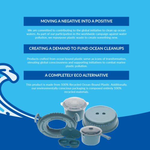 White Magic 100% Ocean Bound Plastic Rice Steamer - Image 12