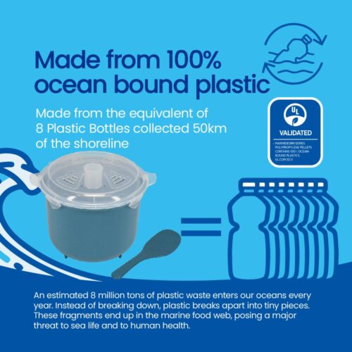 White Magic 100% Ocean Bound Plastic Rice Steamer - Image 8