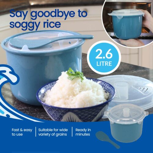 White Magic 100% Ocean Bound Plastic Rice Steamer - Image 6