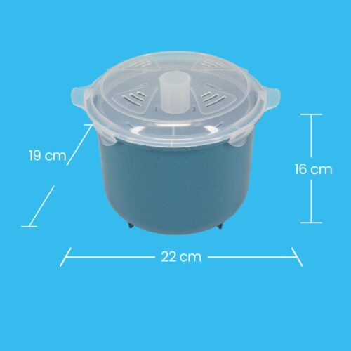 White Magic 100% Ocean Bound Plastic Rice Steamer - Image 5