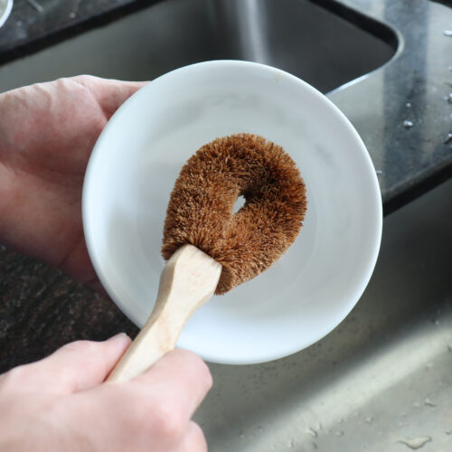 Eco Basics Natural Plus Dish Brush Small - Image 5