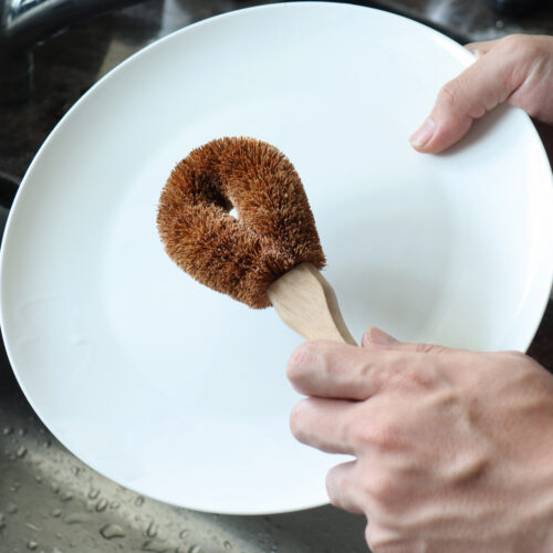 Eco Basics Natural Plus Dish Brush Small - Image 4