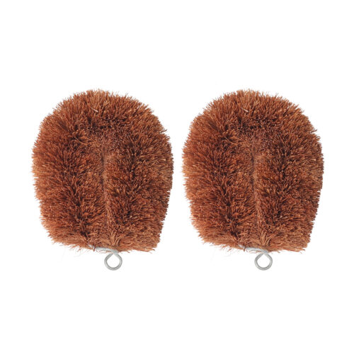 Eco Basics Natural Plus Multi-Purpose Brush Twin Pack - Image 2