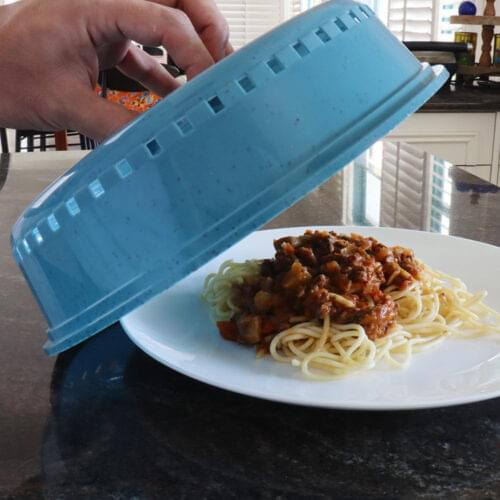White Magic 100% Ocean Bound Plastic Microwave Food Cover - Image 3