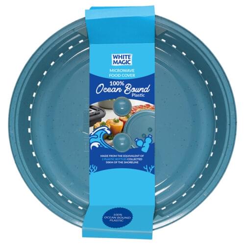 White Magic 100% Ocean Bound Plastic Microwave Food Cover