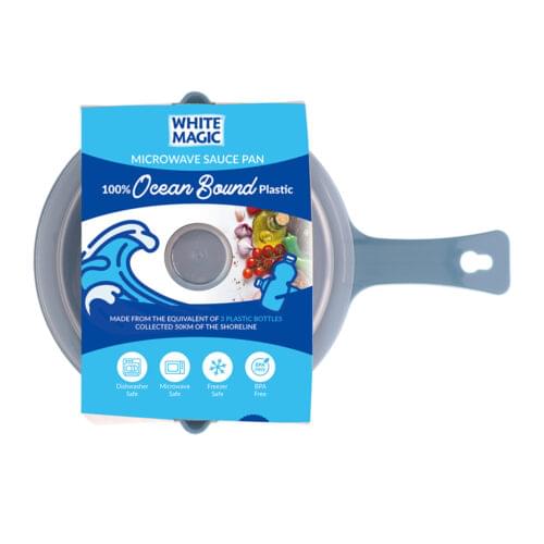 White Magic 100% Ocean Bound Plastic Saucepan