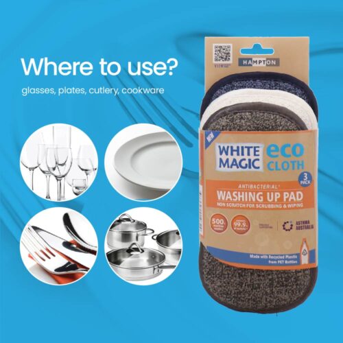 Washing Up Pad 3 Pack - Image 6