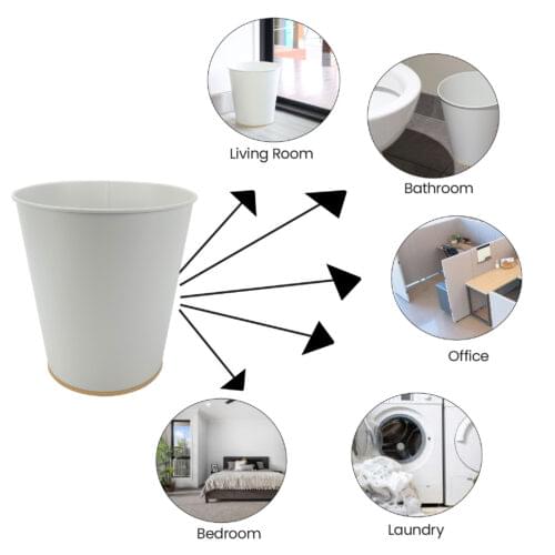 Eco Basics Waste Paper Bin 8L - Image 6