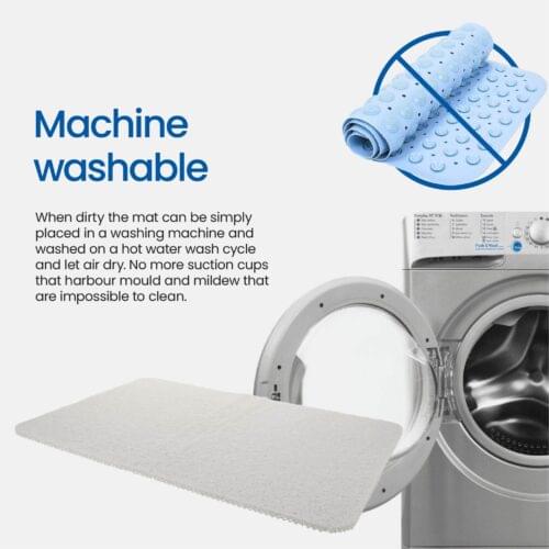 White Magic Non-Slip Shower Mat - Image 9