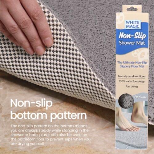 White Magic Non-Slip Shower Mat - Image 4