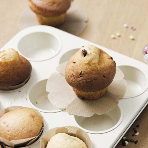 NoStik Silicone Fibreglass Muffin Liner Set of 12 - Image 2